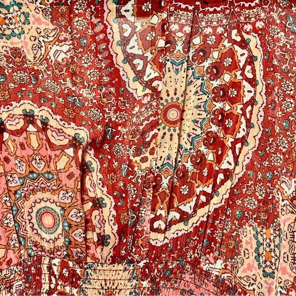 Miss Me Bohemain Print Longline Duster Wide Sleeve Lightweight Kimono - Picture 10 of 13